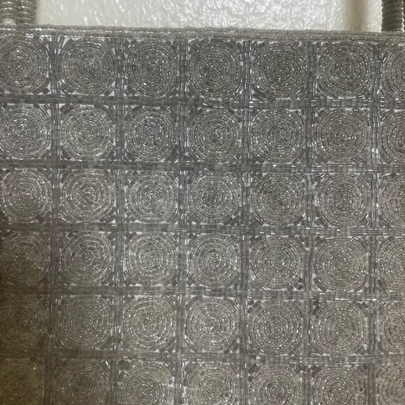 Vintage Style Beaded Shimmer Party Elegant Classic Classy Art Shoulder Bag Purse - Picture 3 of 6